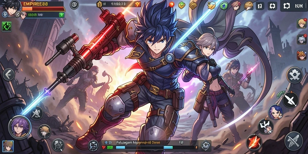 Tampilan gameplay menawan dari EMPIRE88 yang penuh warna.