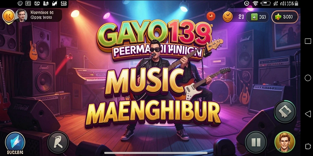 Tampilan gameplay <strong>GAYO138</strong> dengan interaksi musik yang seru.