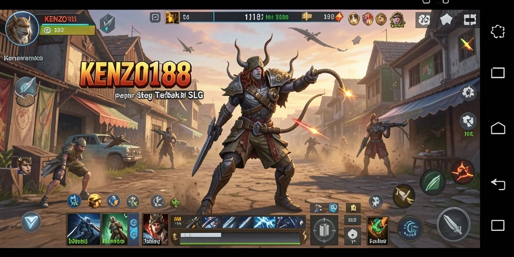 Tampilan menarik dari gameplay KENZO188 yang penuh strategi.
