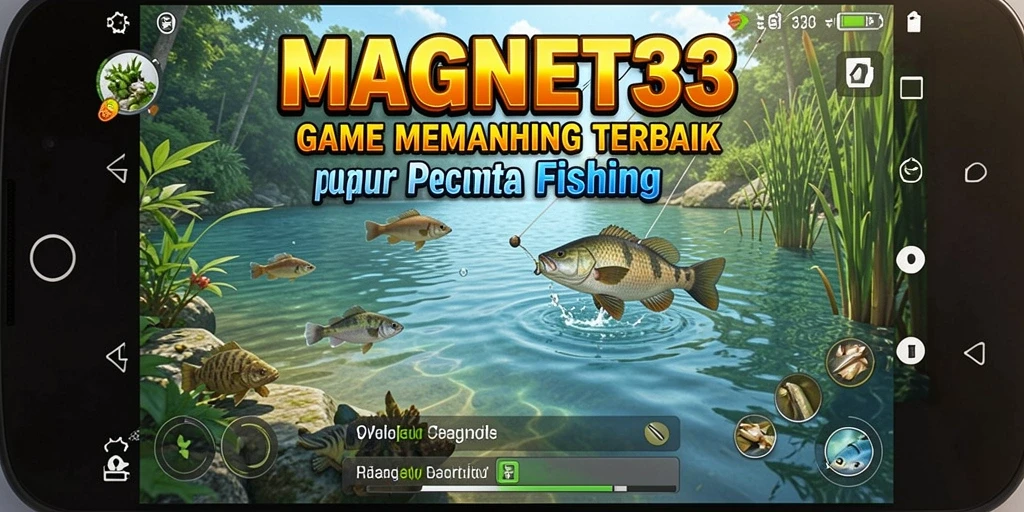 Tampilan gameplay yang seru saat berburu ikan di MAGNET33.