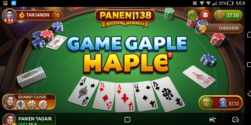 Tampilan gameplay PANEN138 yang menarik dan seru.