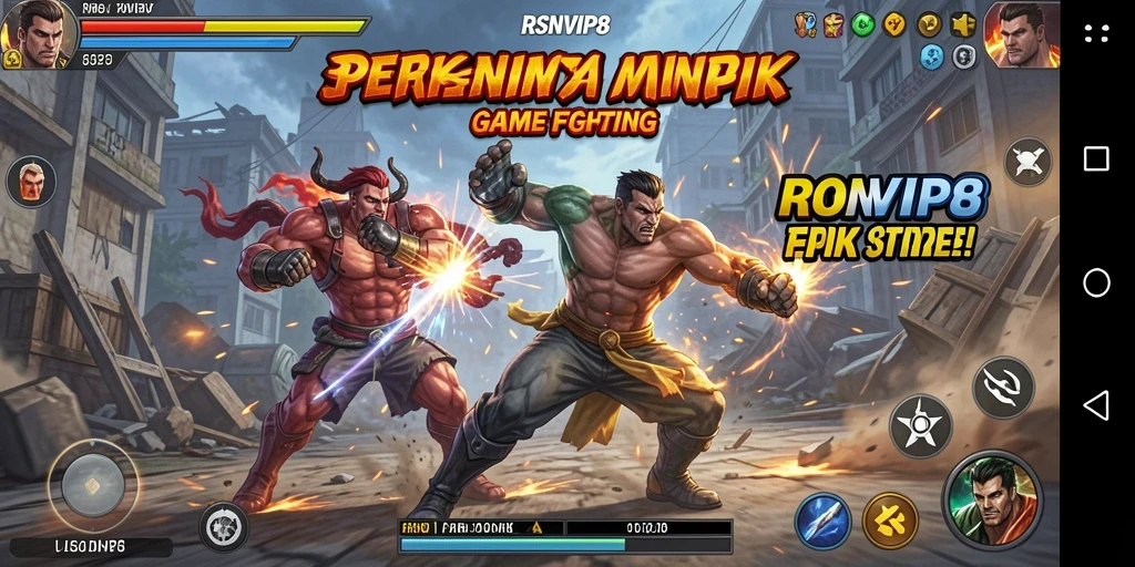 Screenshot epic gameplay dari RSNVIP8 yang menunjukkan pertarungan yang seru.