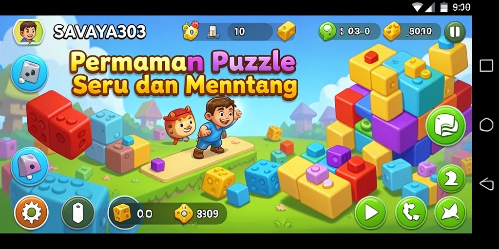 Tampak gameplay menantang dan interaktif dari SAVAYA303.