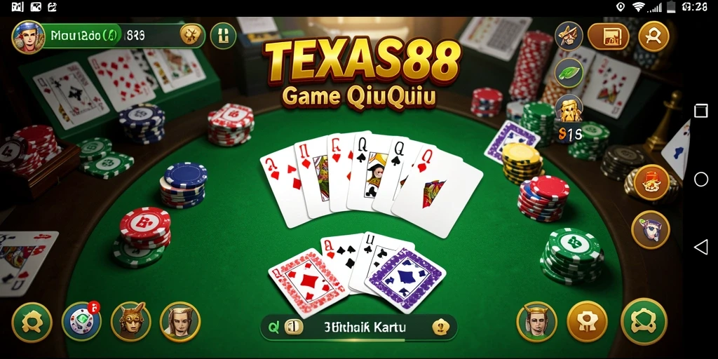 Screenshot gameplay QiuQiu yang seru dan menegangkan.